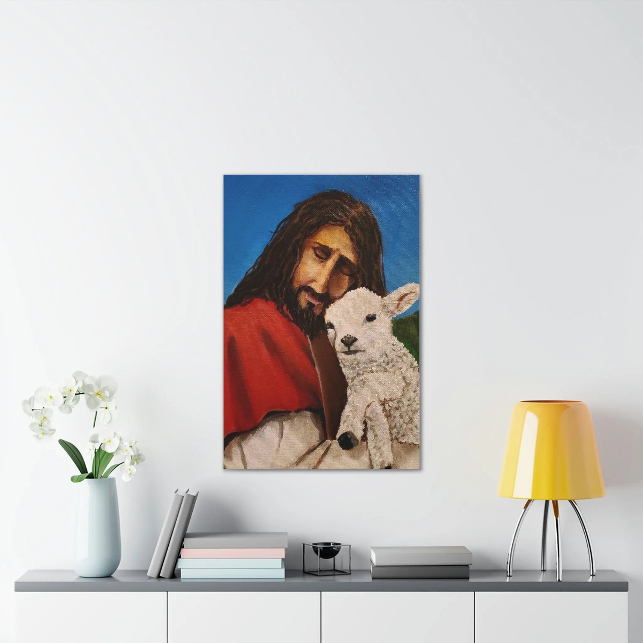 The Good Shepherd Canvas Stretched