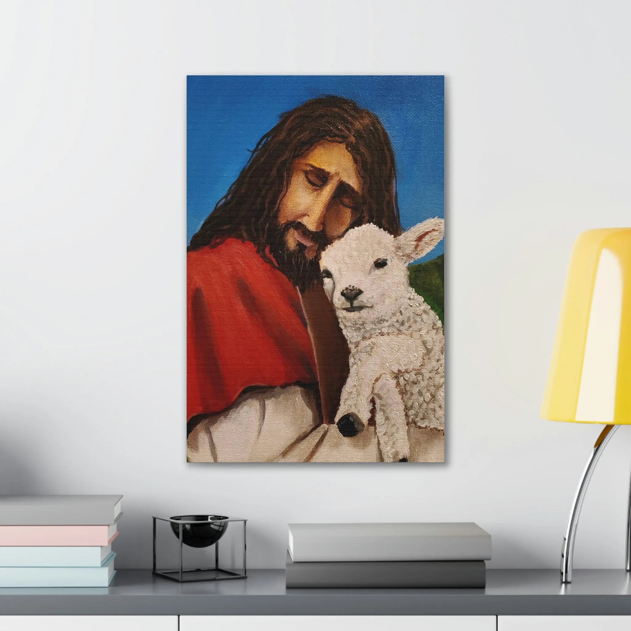 The Good Shepherd Canvas Stretched