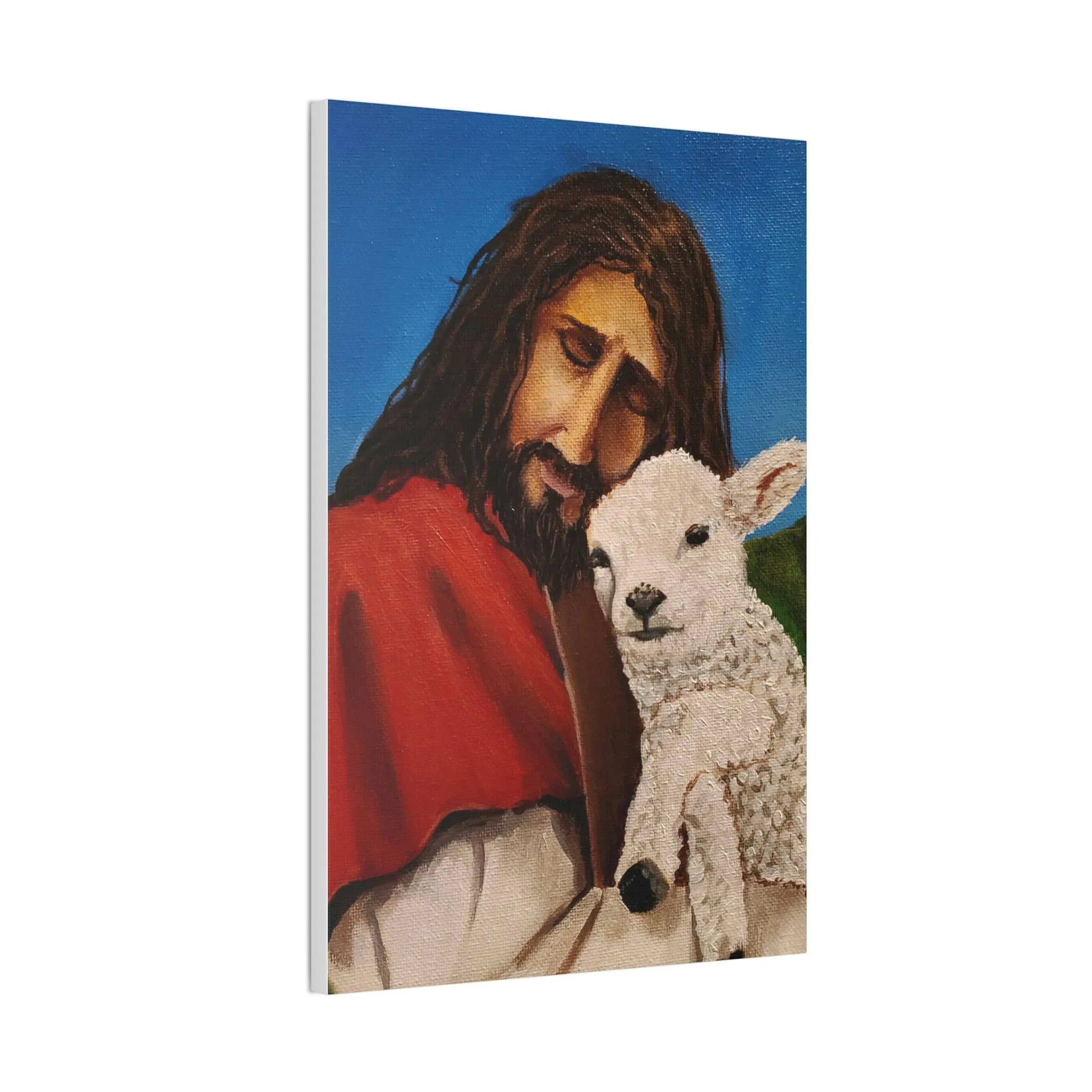 The Good Shepherd Canvas Stretched