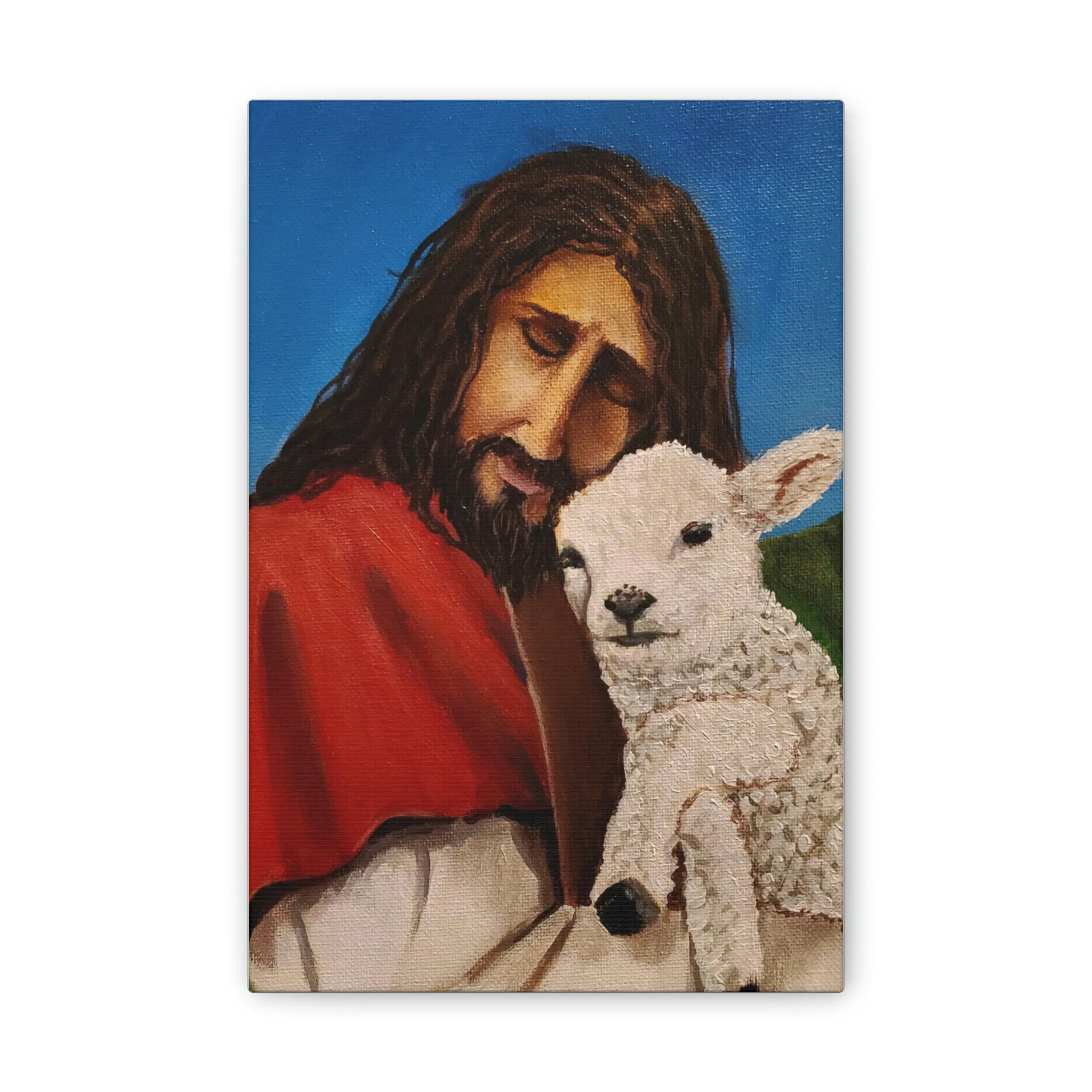 The Good Shepherd Canvas Stretched