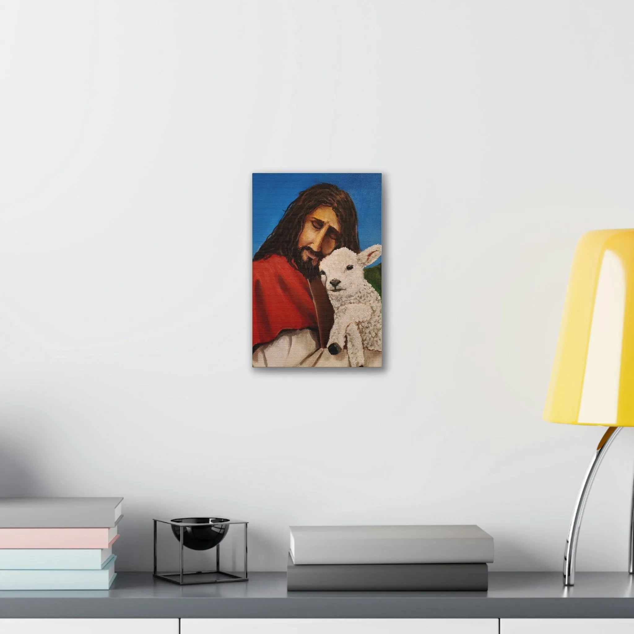 The Good Shepherd Canvas Stretched