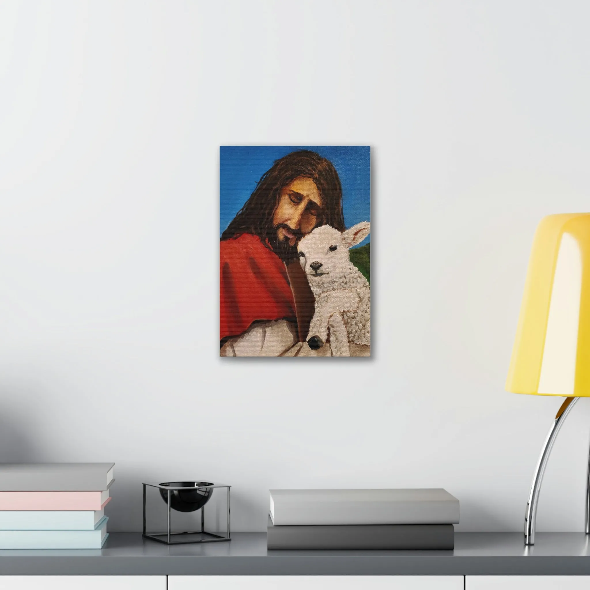 The Good Shepherd Canvas Stretched