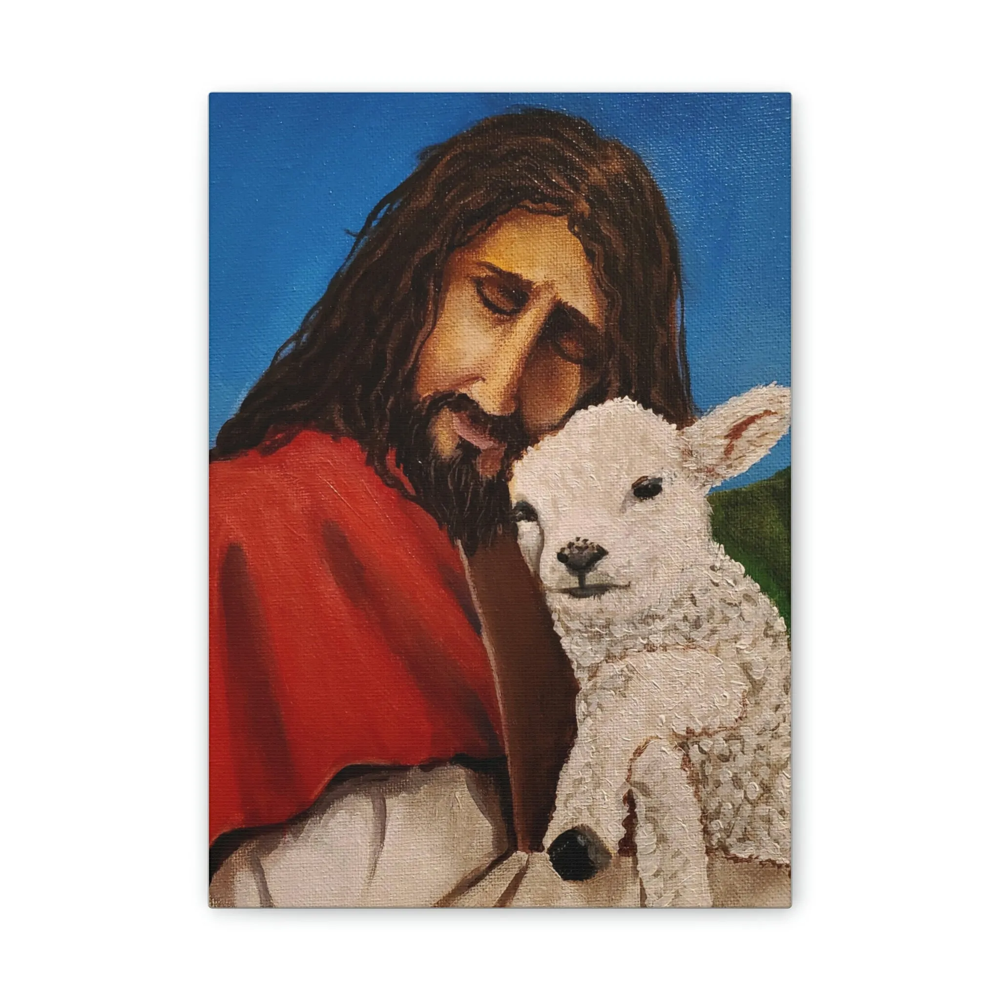 The Good Shepherd Canvas Stretched