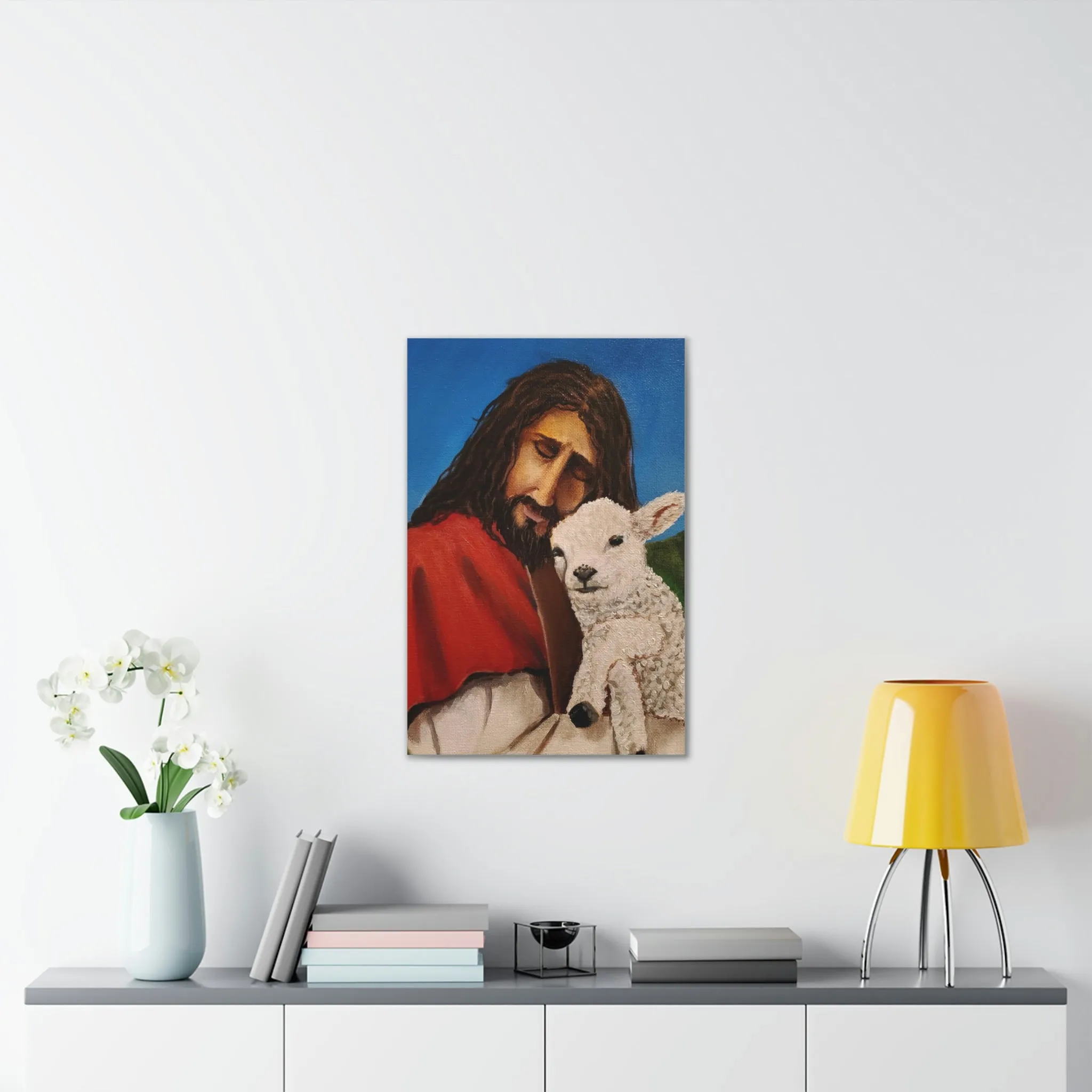 The Good Shepherd Canvas Stretched