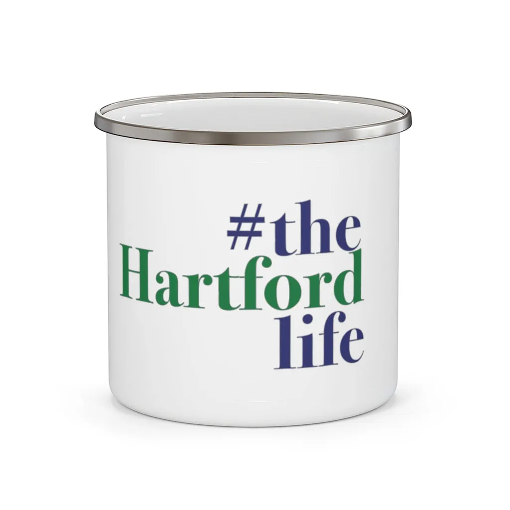 #thehartfordlife Enamel Camping Mug