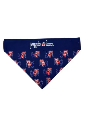 USA PUP DOG BANDANA