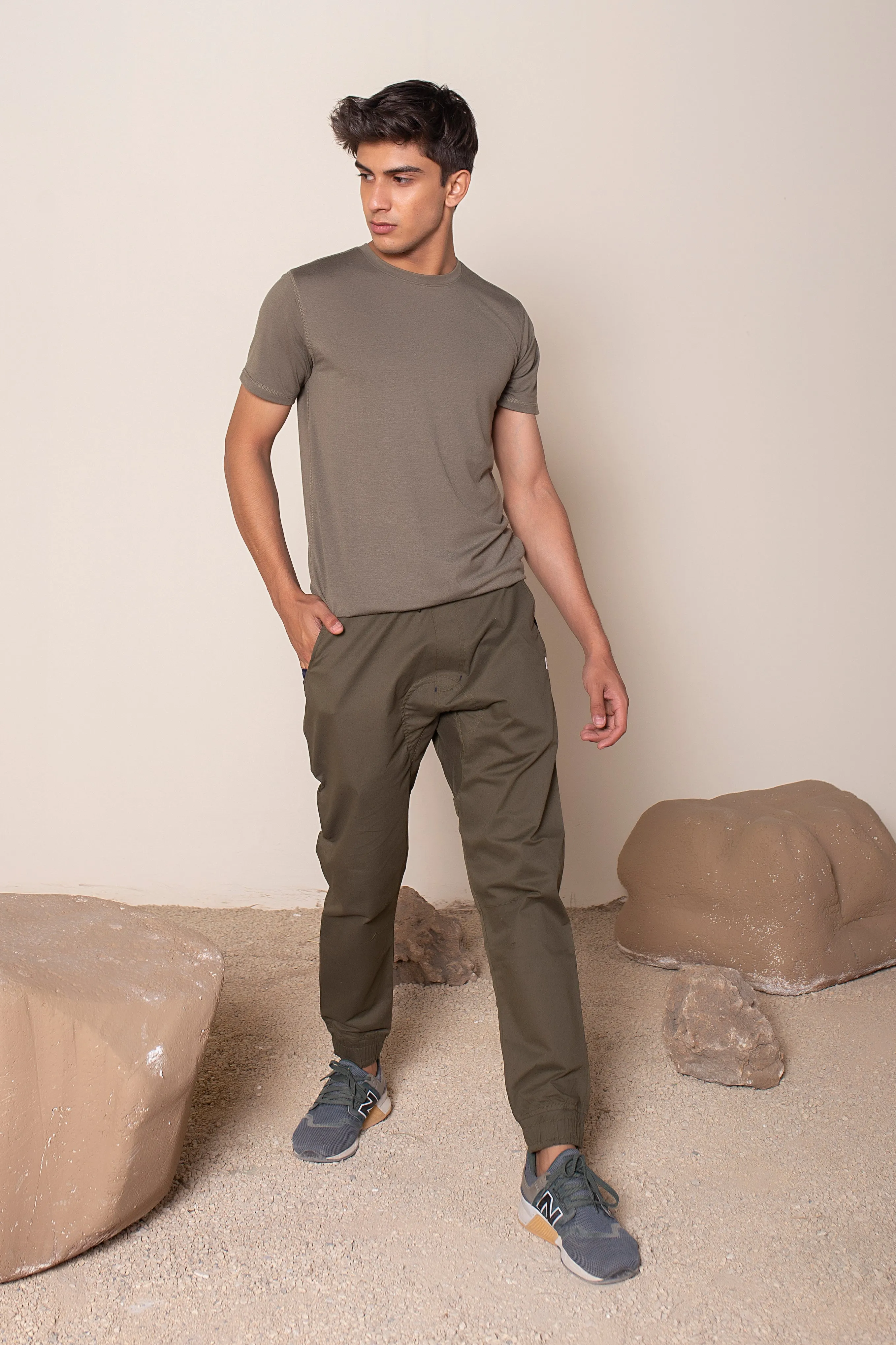 VOLO Bamboo Tee Olive "GEDE" 2.0