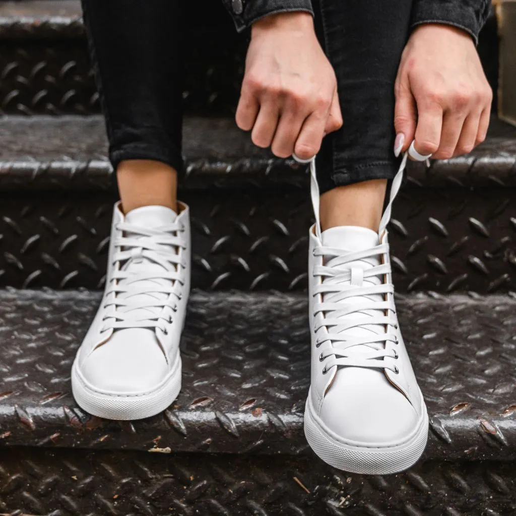 Women's Premier High Top | White