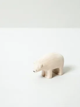 Wooden Animal - Polar Bear