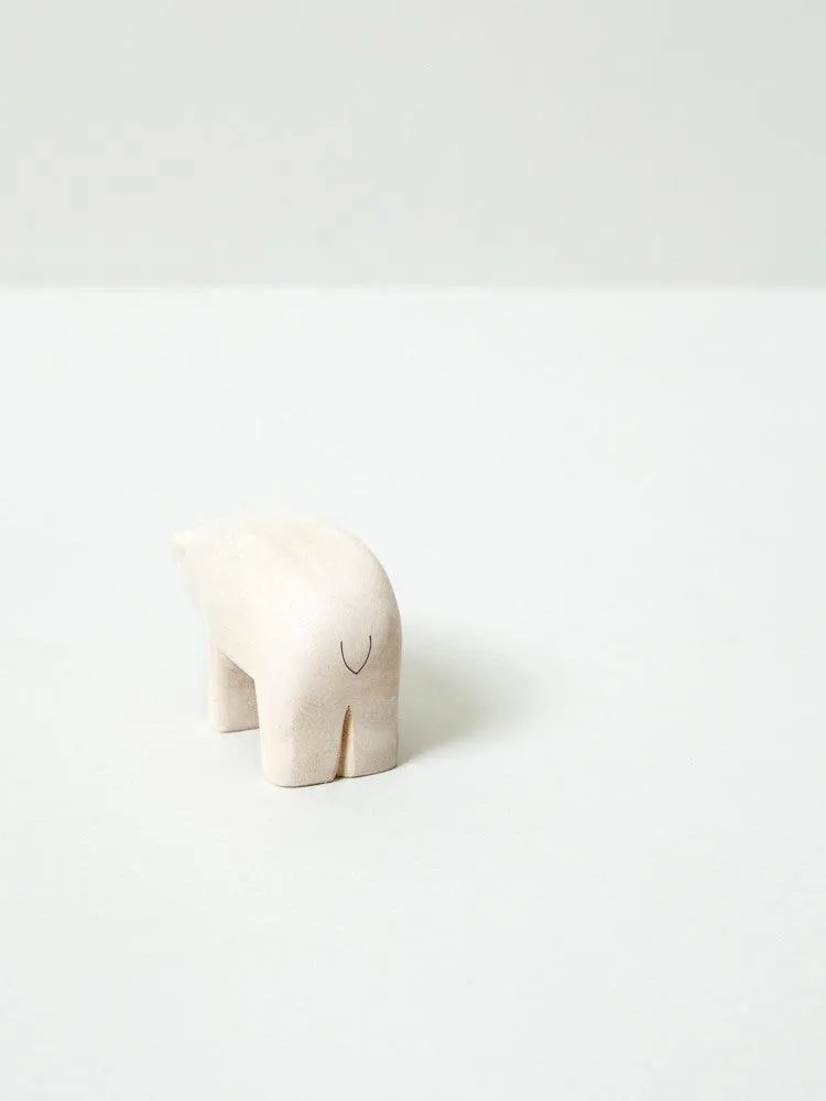 Wooden Animal - Polar Bear