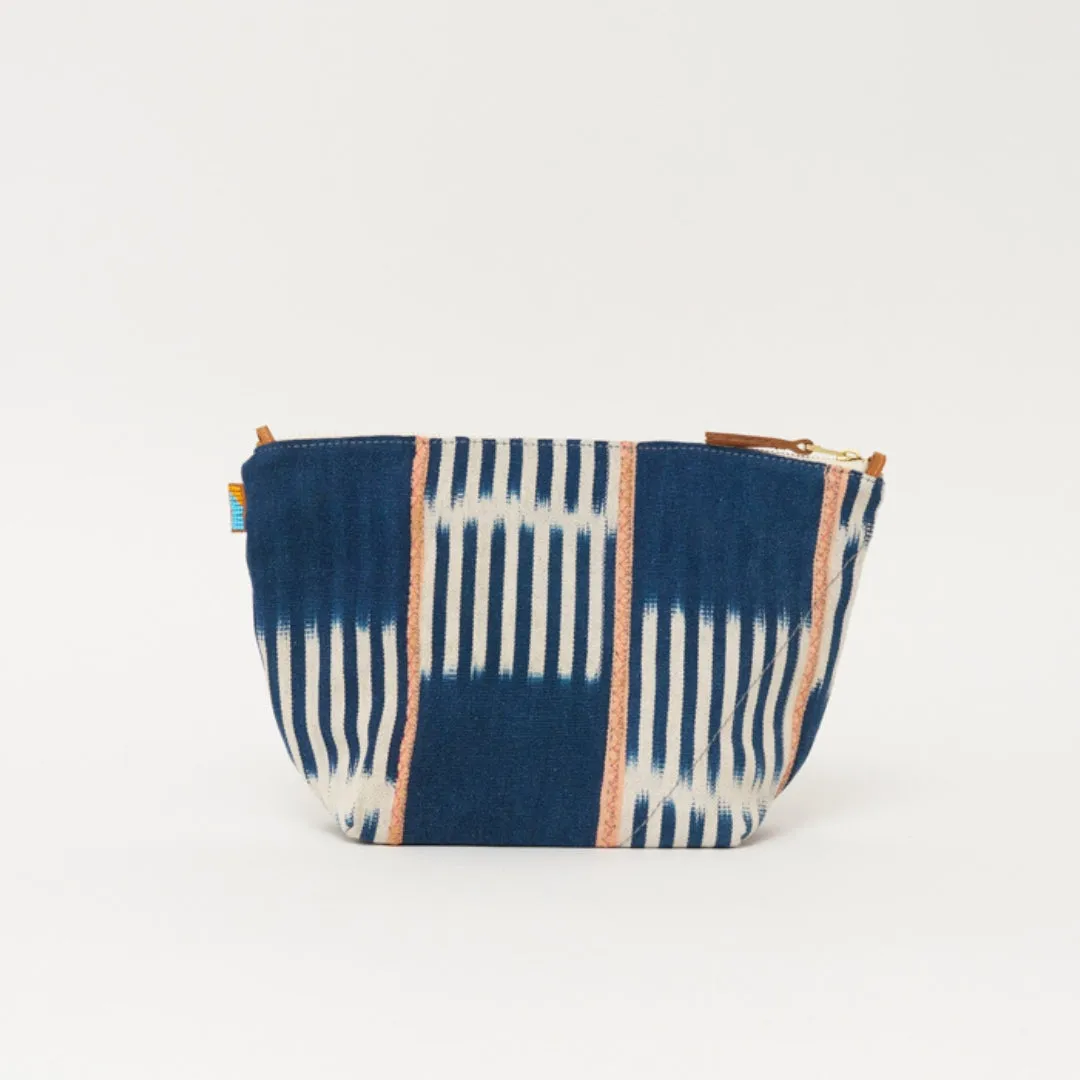 XLarge Convertible Pouch - African Baule Cloth #01