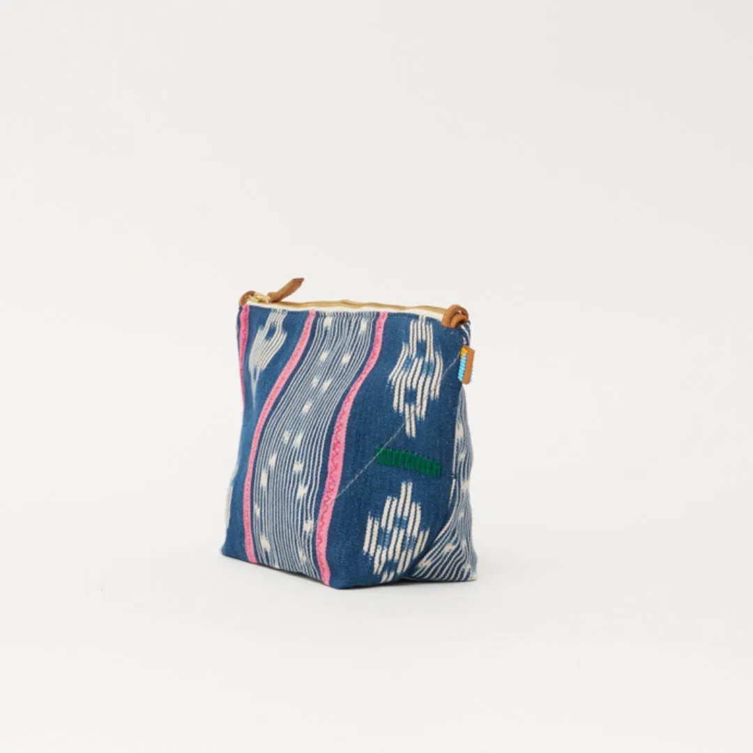 XLarge Convertible Pouch - African Baule Cloth #08